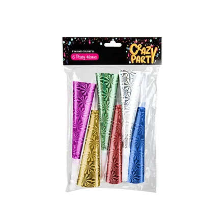 Party horns 6 Piece