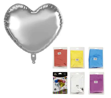 Heart Shaped Helium Balloon, 40cm