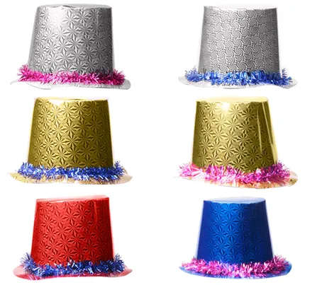 Cabaret Hat with Tinsel