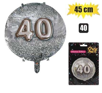 Milestone Foil Helium Balloon, 40