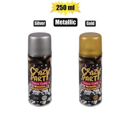 Crazy Party Metallic D?cor Spray