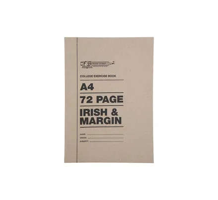 Exercise Book A4, 72-pages