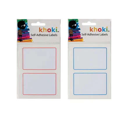 Self Adhesive Labels with Border