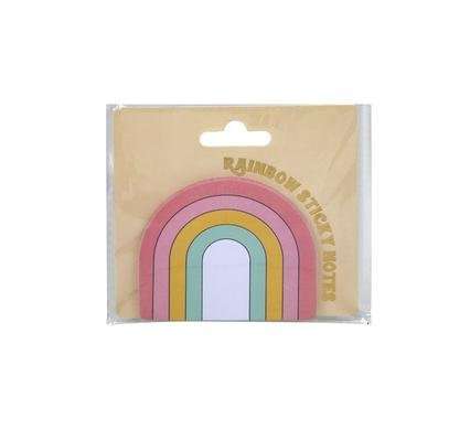 NOTE-PAD SELF-STICK RAINBOW