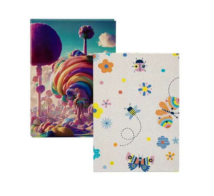 NOVELTY NOTEBOOK HARDCOVER 60 PAGES