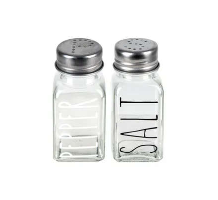 CONDIMENT SHAKER SALT OR PEPPER DESIGN