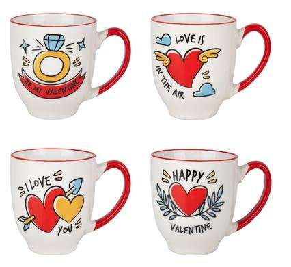 MUG OCCASIONS LOVE 300ml ASSORTED