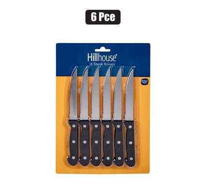Knife-set 6 Piece serrated hillhouse
