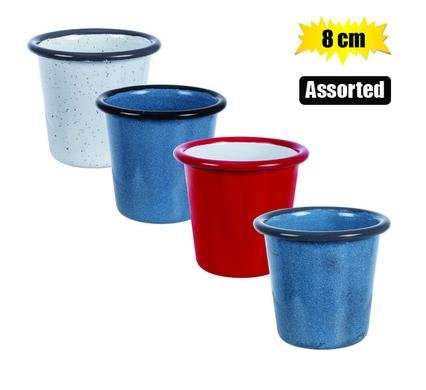 TUMBLER ENAMEL 8cm