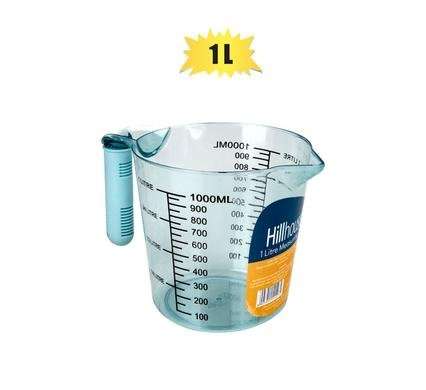 MEASURING-JUG PLASTIC 1.0L (4-CUP) HILLHOUSE