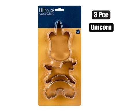 Cookie-cutters ss 3 Piece unicorn