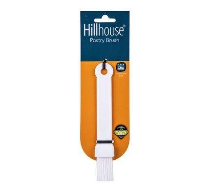 Pastry-brush plastic-handle sq white hillhouse