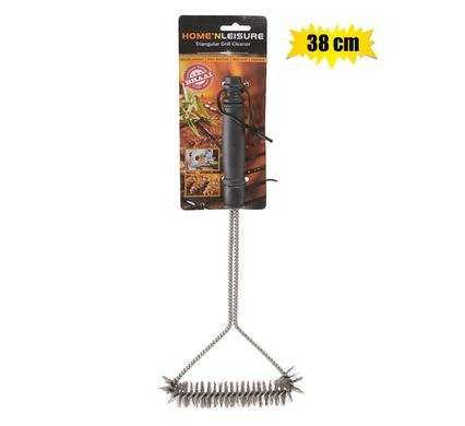 Braai grill-cleaner steel 38cm