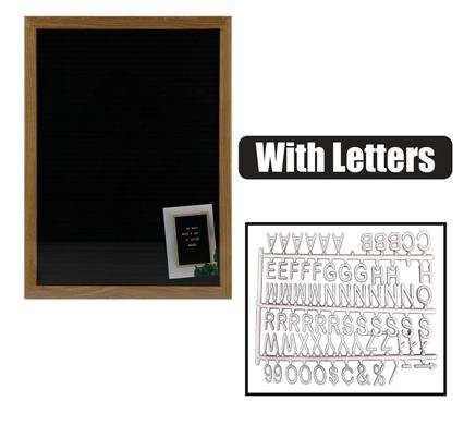 Plaque plastic letter board 40x30cm