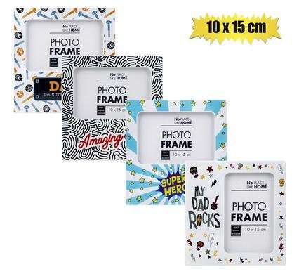 PICTURE-FRAME PLASTIC DAD GRAPHIC ASSORTED 10x15
