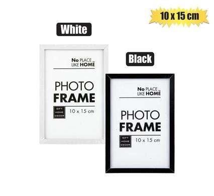 PICTURE-FRAME PLASTIC BASIC 10x15cm ASSORTED