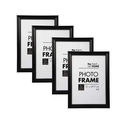 Picture Frame Certificate, 4-piece Set