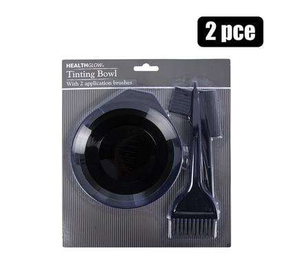 Tinting bowl+2 Piece application brushes
