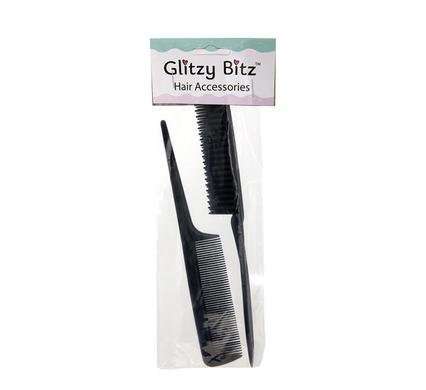 Hair comb plastic 2 Piece tail(abs)+3-row