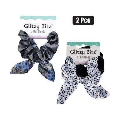 Hair band scrunchie & printed 2 Piece