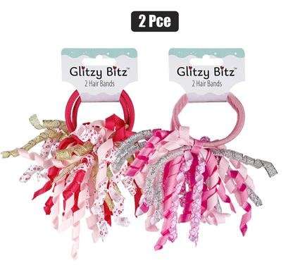 Hair band elastic twirly 2 Piece