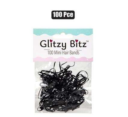 HAIR BAND ELASTIC 100 Piece MINI