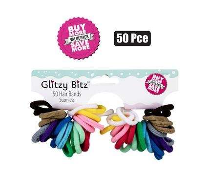 Hair band elastic 50 Piece no join light