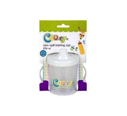Cooey feeding cup plastic non-spill soft-grip