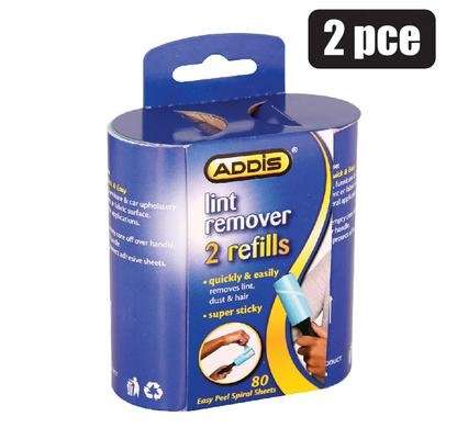 Lint remover sticky sheets refills 2 Piece