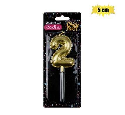 Birthday Candle, Balloon Number, 2
