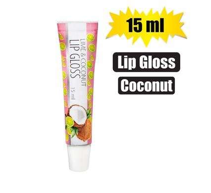 LIP GLOSS TUBE LIME COCONUT 15ml