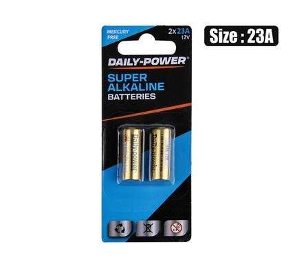Batteries alkaline 23a(12v) / lr08 2 Piece