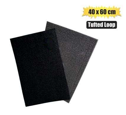 Doormat Tufted Loop 40 X 60cm Assorted