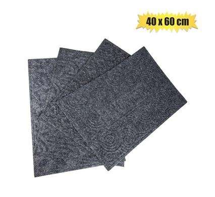 DOORMAT EMBOSSED ASSORTED 40x60cm 3mm