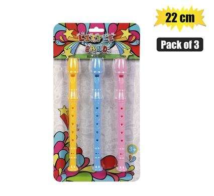 Flute Set, 22cm, 3-piece