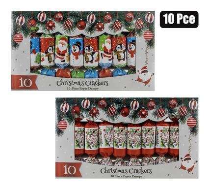 Xmas crackers dumpy 10 Piece