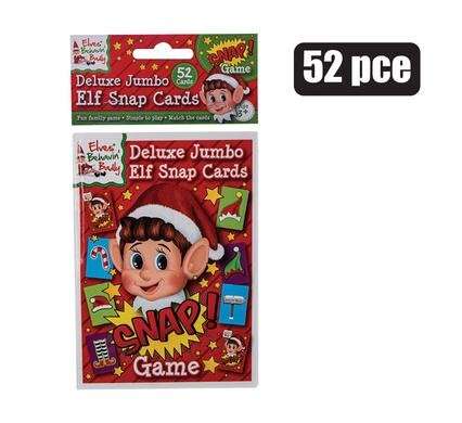 Xmas elf snap cards 52 Piece