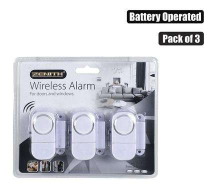 Alarm door and window battery operated pack 3