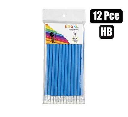 PENCIL BASIC HB 12 Piece WITH ERASER