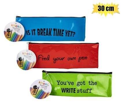 PENCIL CASE MESSAGE 30cm