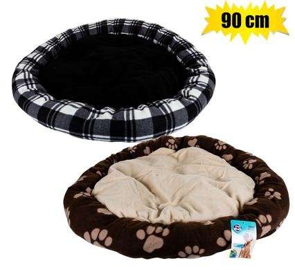 Pet bed fleece round 90cm diameter