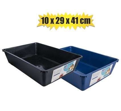 Pet cat litter-pan plastic 290x410x100mm