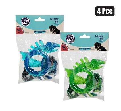 Pet toy puppy chews assorted pack-4