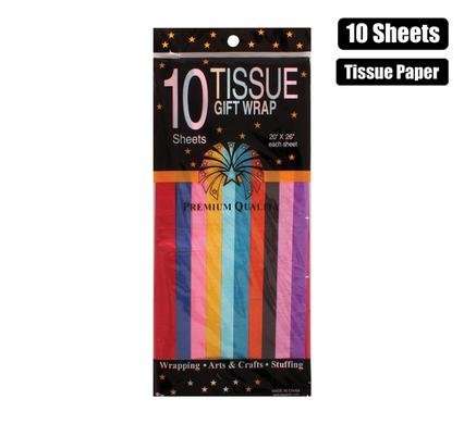 Tissue Paper, 10-pack Sheets