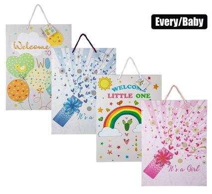 Gift-bag paper jmb 33x45.7cm every/baby
