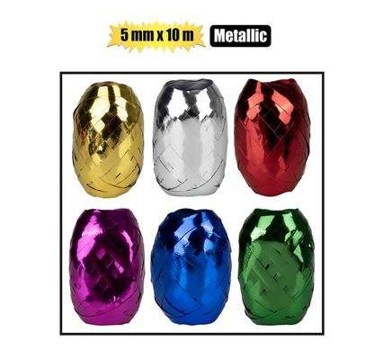 GIFT RIBBON METALLIC 5mmx10m