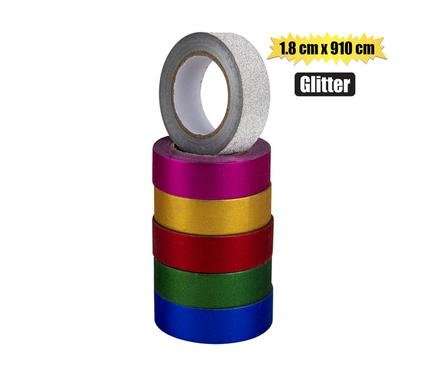 GIFT RIBBON GLITTER 1.8x910cm