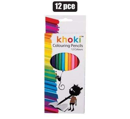 ART+CRAFT PENCIL CRAYONS LONG 12 Piece