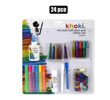 ART+CRAFT GLITTER SET 24 Piece