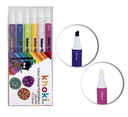 Magic Colour Changing Markers, 6-piece